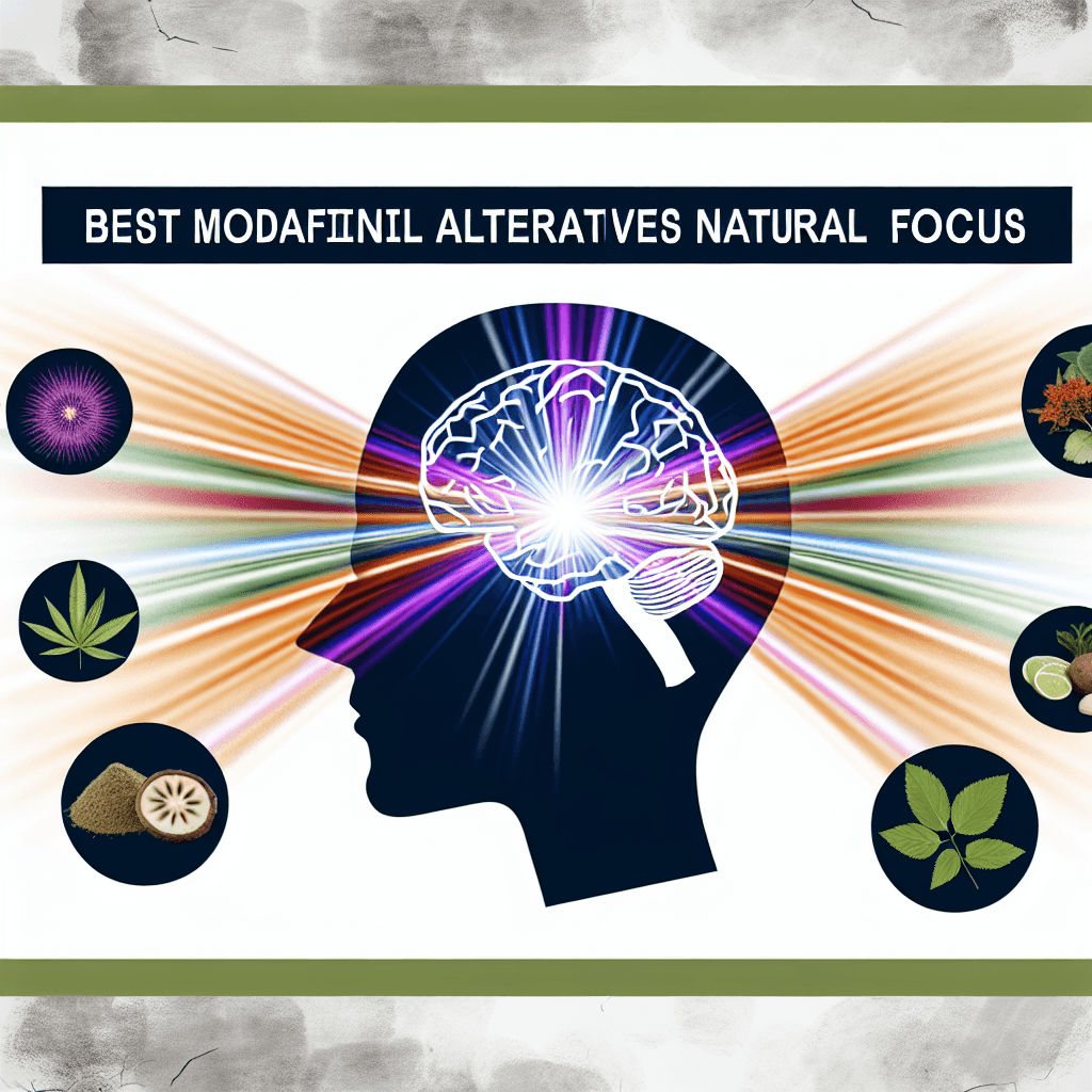Best Modafinil Alternatives for Natural Focus
