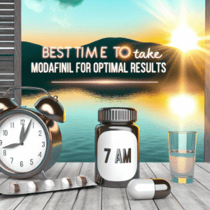 Best Time to Take Modafinil for Optimal Results