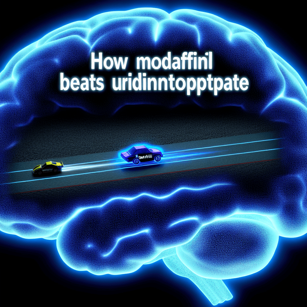 How Modafinil Beats Uridine Monophosphate