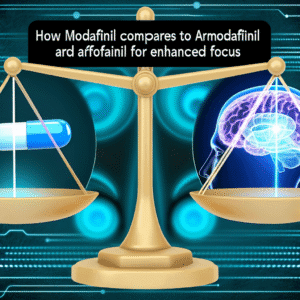 How Modafinil Compares to Armodafinil for Enhanced Focus
