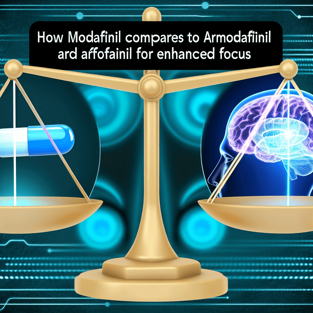 How Modafinil Compares to Armodafinil for Enhanced Focus