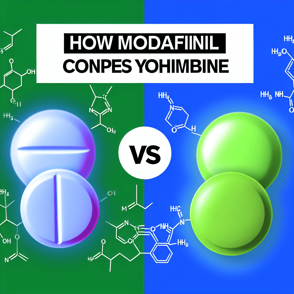 How Modafinil Compares to Yohimbine
