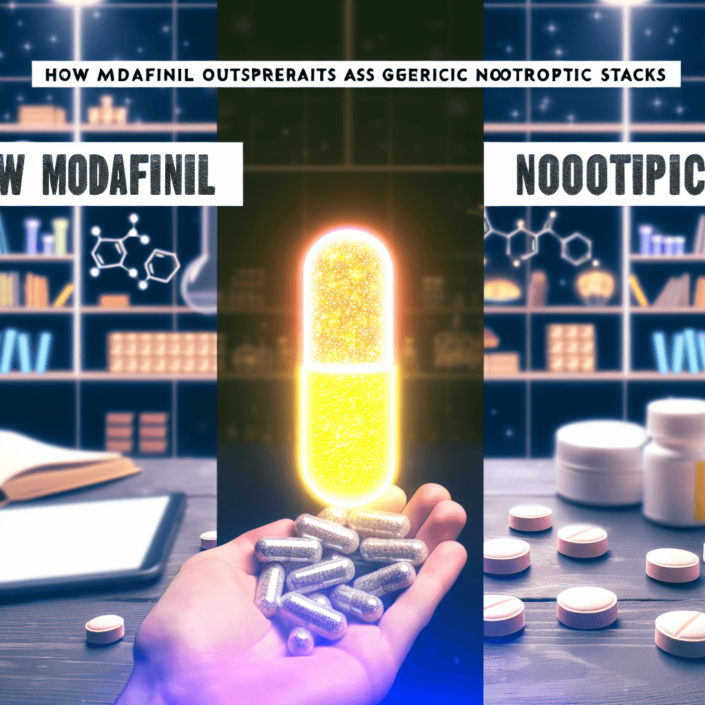 How Modafinil Outperforms Generic Nootropic Stacks