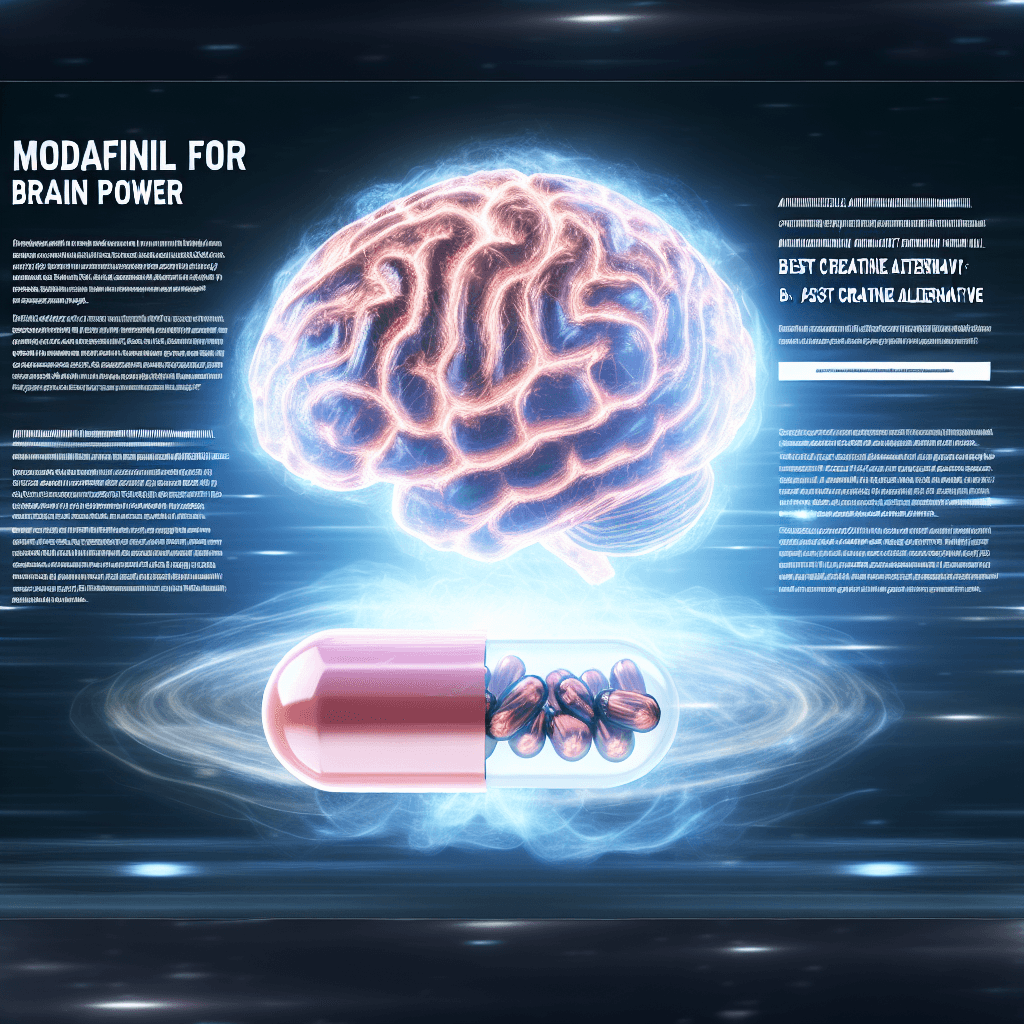 Modafinil for Brain Power: Best Creatine Alternative