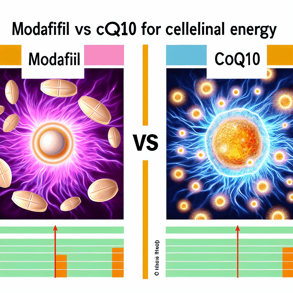 Modafinil vs CoQ10 for Cellular Energy
