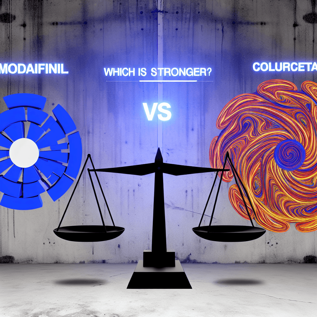Modafinil vs Coluracetam Which is Stronger