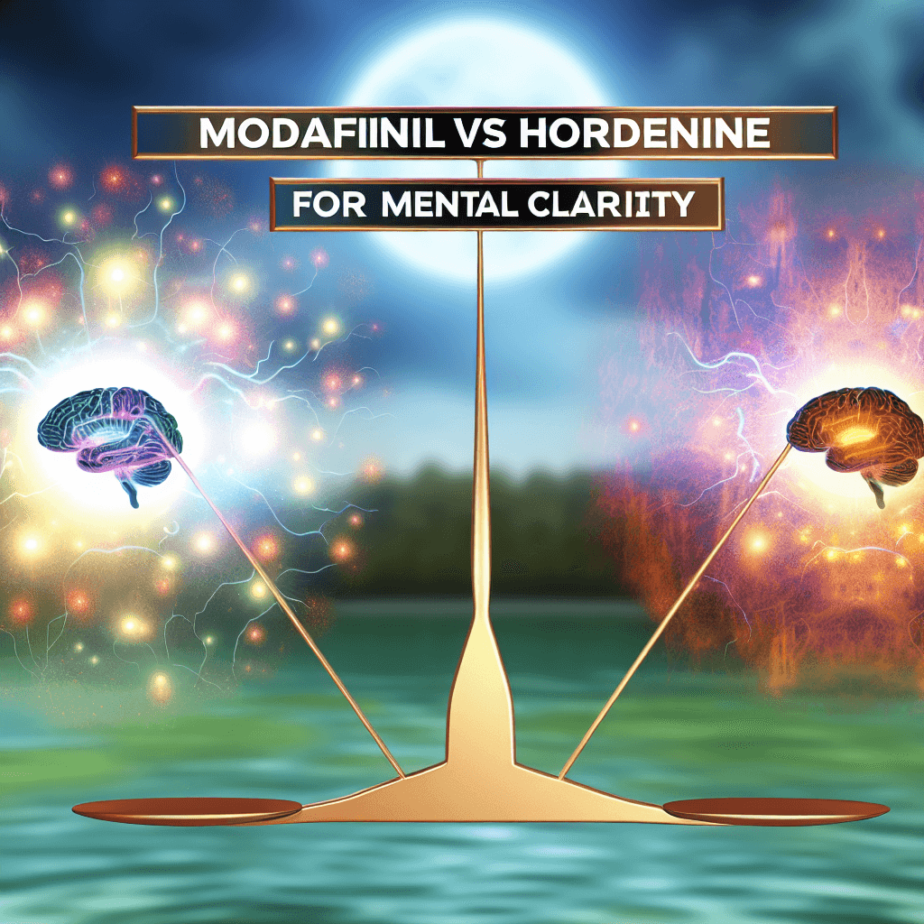 Modafinil vs Hordenine for Mental Clarity