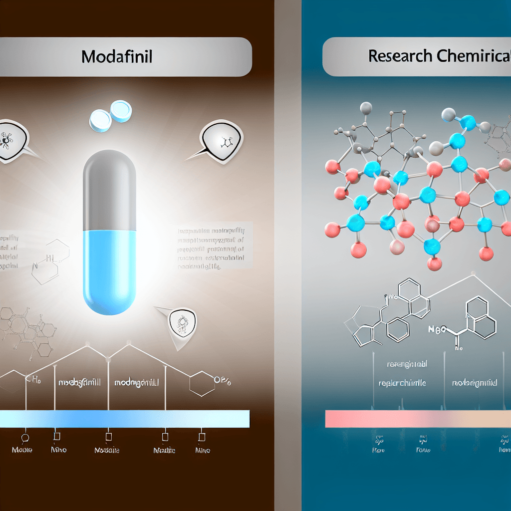 Modafinil vs Research Chemicals: Smart Drug Potency