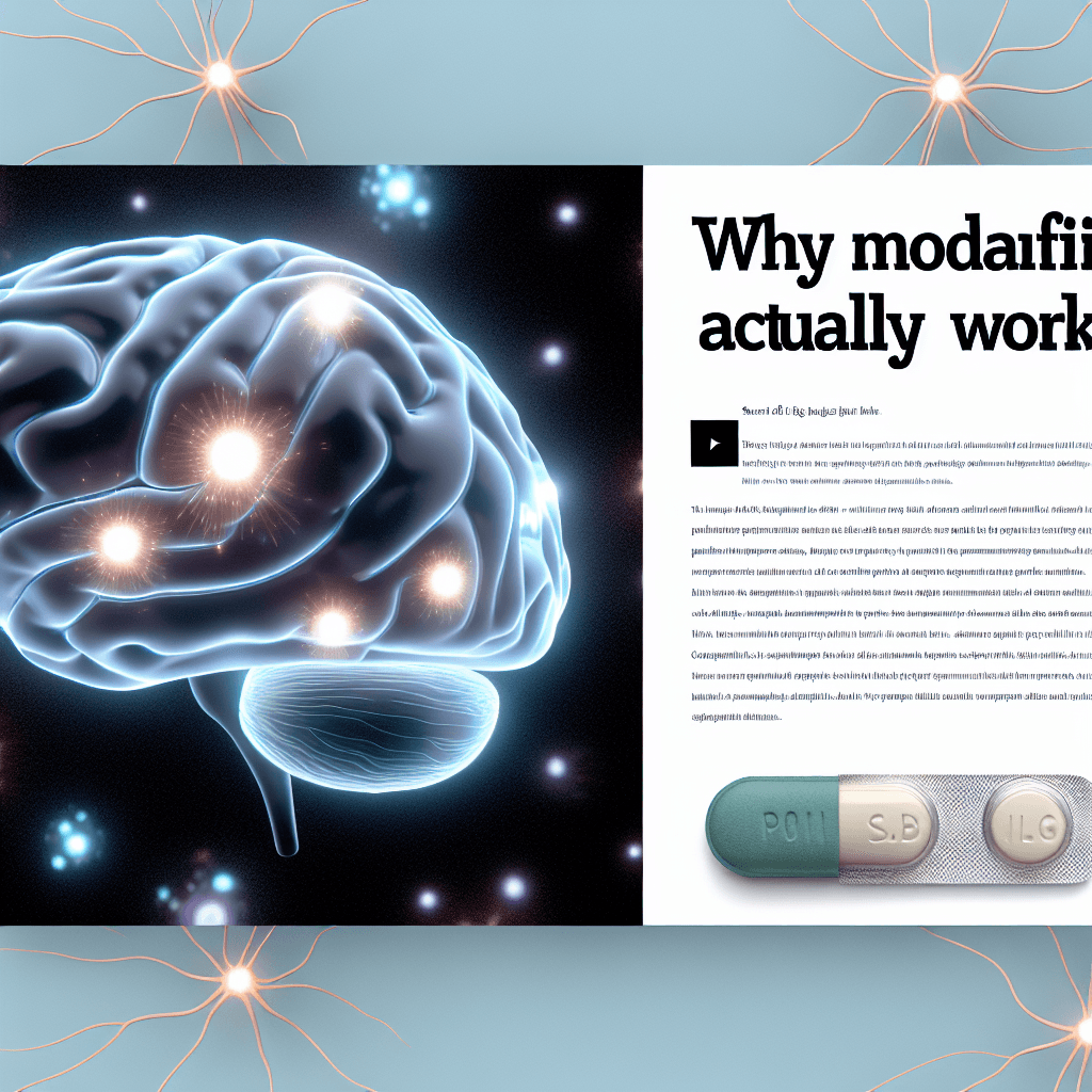 Why Modafinil Actually Works: Smart Drug Science