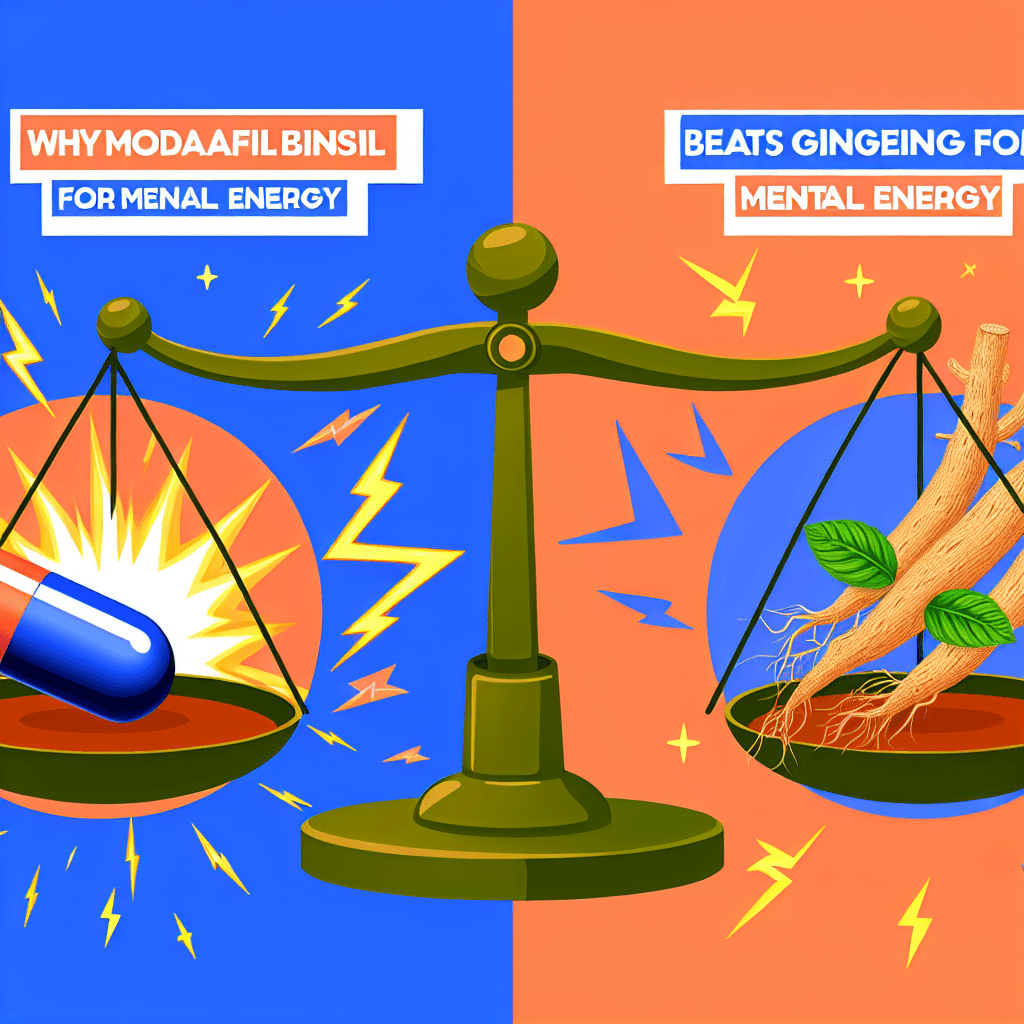 Why Modafinil Beats Ginseng for Mental Energy