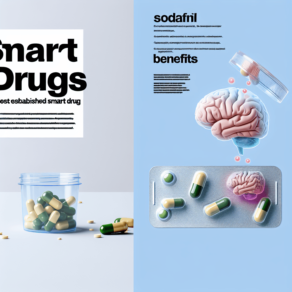 Modafinil Benefits: Best Established Smart Drug