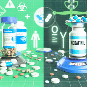 Modafinil vs Stimulants: Smart Drug Safety