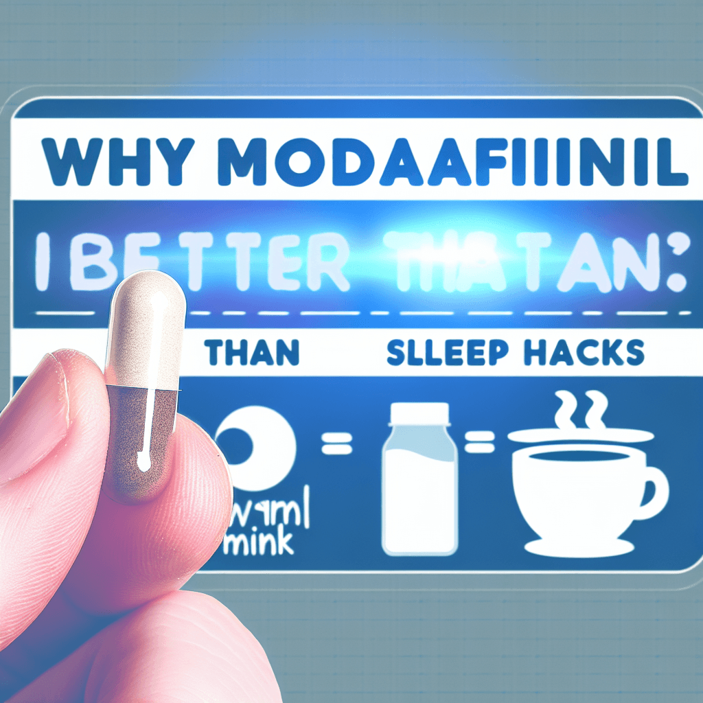 Why Modafinil is Better Than Sleep Hacks