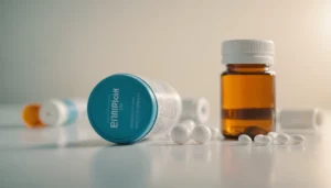 Modafinil vs Subscription Based Brain Enhancers, bright studio lighting, minimalist, clean background, soft light, premium, macro detail, wellness and beauty concept