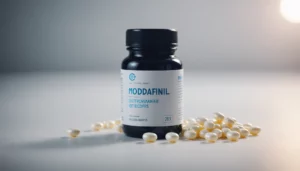 How Modafinil Outperforms Biomarker Based Nootropics, bright studio lighting, minimalist, clean background, soft light, premium, macro detail, wellness and beauty concept