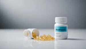 How Modafinil Compares to Labor Intensive Stacks, bright studio lighting, minimalist, clean background, soft light, premium, macro detail, wellness and beauty concept