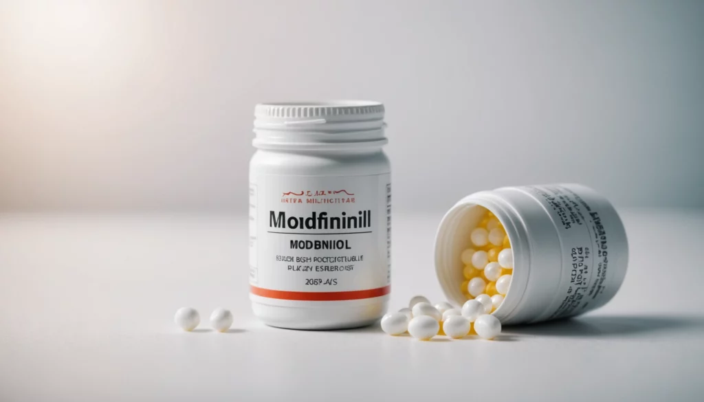 Modafinil for Regular People: Smart Drug Accessibility, bright studio lighting, minimalist, clean background, soft light, premium, macro detail, wellness and beauty concept
