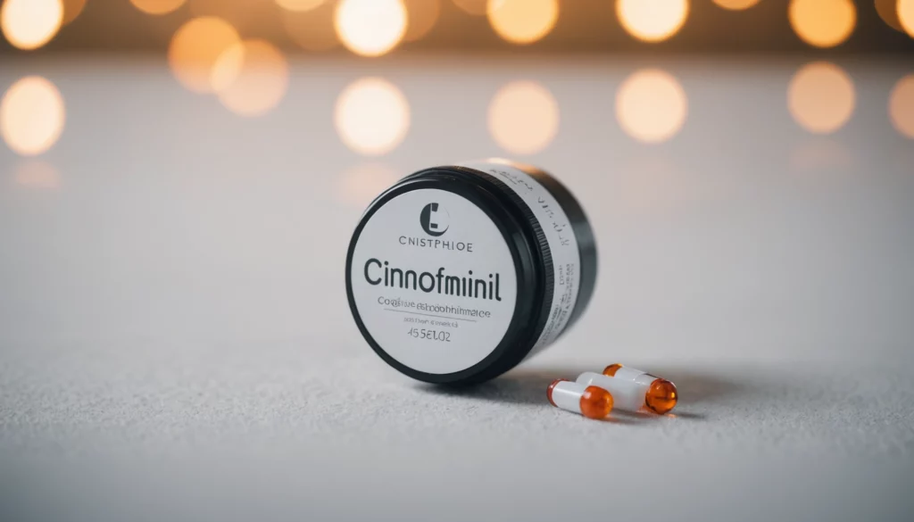 Modafinil: Best Established Cognitive Enhancer, bright studio lighting, minimalist, clean background, soft light, premium, macro detail, wellness and beauty concept