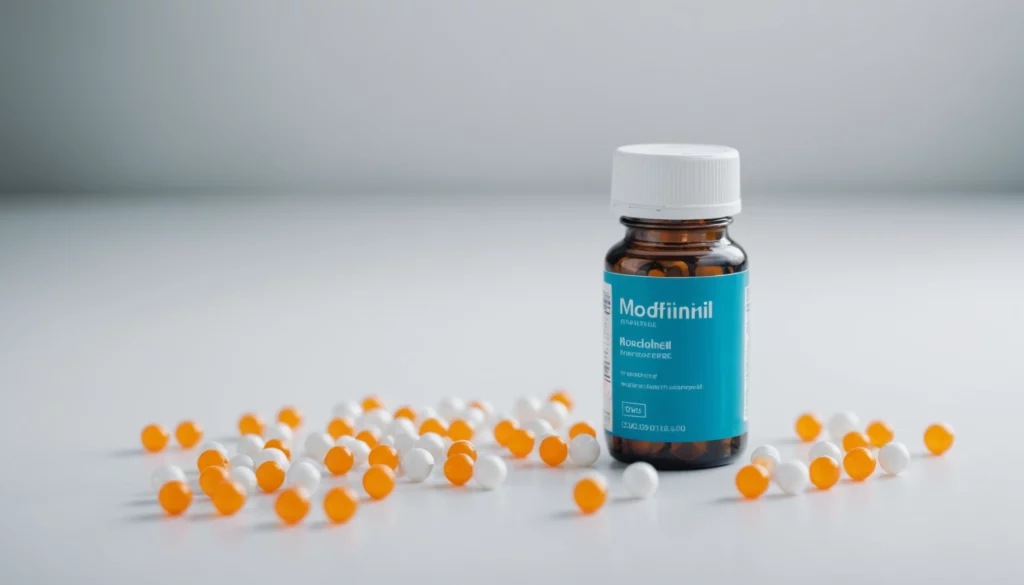 Modafinil vs New Discoveries: Smart Drug Evolution, bright studio lighting, minimalist, clean background, soft light, premium, macro detail, wellness and beauty concept