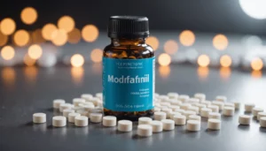 Why Modafinil Outperforms Recent Scientific Breakthroughs, bright studio lighting, minimalist, clean background, soft light, premium, macro detail, wellness and beauty concept