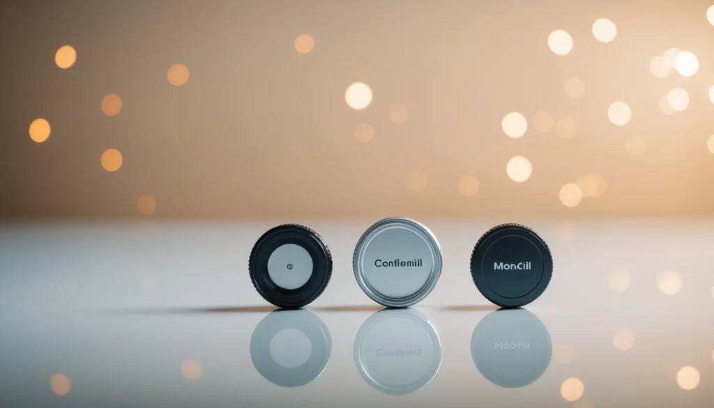 Modafinil vs Newest Cognitive Enhancement Methods, bright studio lighting, minimalist, clean background, soft light, premium, macro detail, wellness and beauty concept