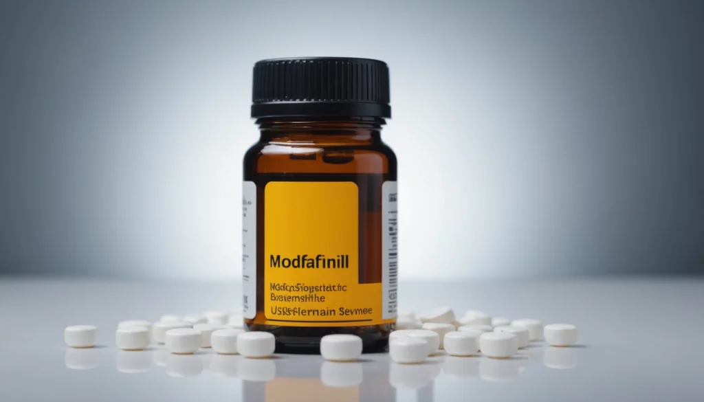 Why Modafinil is Better Than Sophisticated Supplements, bright studio lighting, minimalist, clean background, soft light, premium, macro detail, wellness and beauty concept