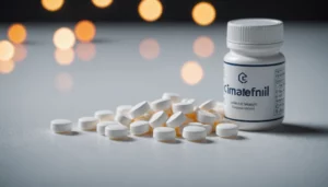 Modafinil Approach: Best Fundamental Smart Drug, bright studio lighting, minimalist, clean background, soft light, premium, macro detail, wellness and beauty concept