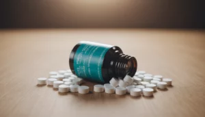 Modafinil vs Overcomplicated Methods: Smart Drug Philosophy, bright studio lighting, minimalist, clean background, soft light, premium, macro detail, wellness and beauty concept