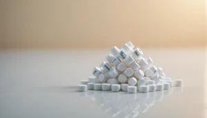 Modafinil: Best Pure Cognitive Enhancement, bright studio lighting, minimalist, clean background, soft light, premium, macro detail, wellness and beauty concept