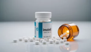 Modafinil vs Potential Future Benefit Smart Drugs, bright studio lighting, minimalist, clean background, soft light, premium, macro detail, wellness and beauty concept