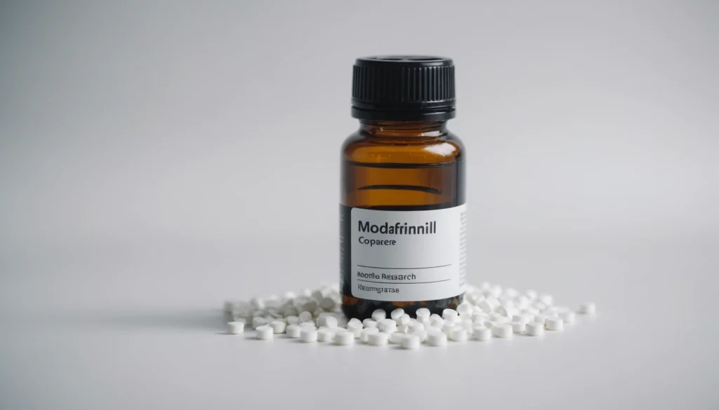 How Modafinil Compares to Research Paper Nootropics, bright studio lighting, minimalist, clean background, soft light, premium, macro detail, wellness and beauty concept
