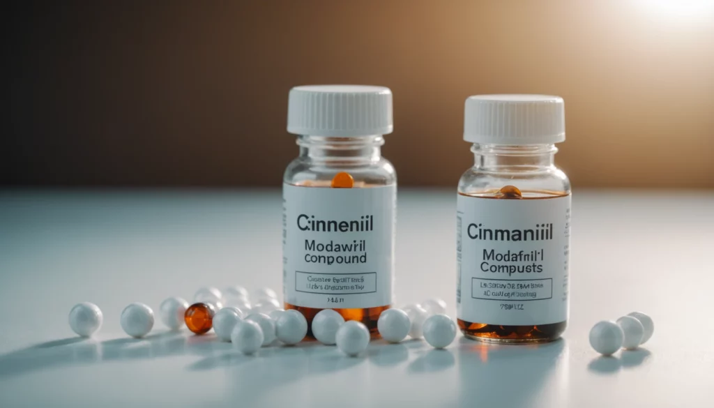 Modafinil vs Laboratory Compounds: Smart Drug Practicality, bright studio lighting, minimalist, clean background, soft light, premium, macro detail, wellness and beauty concept
