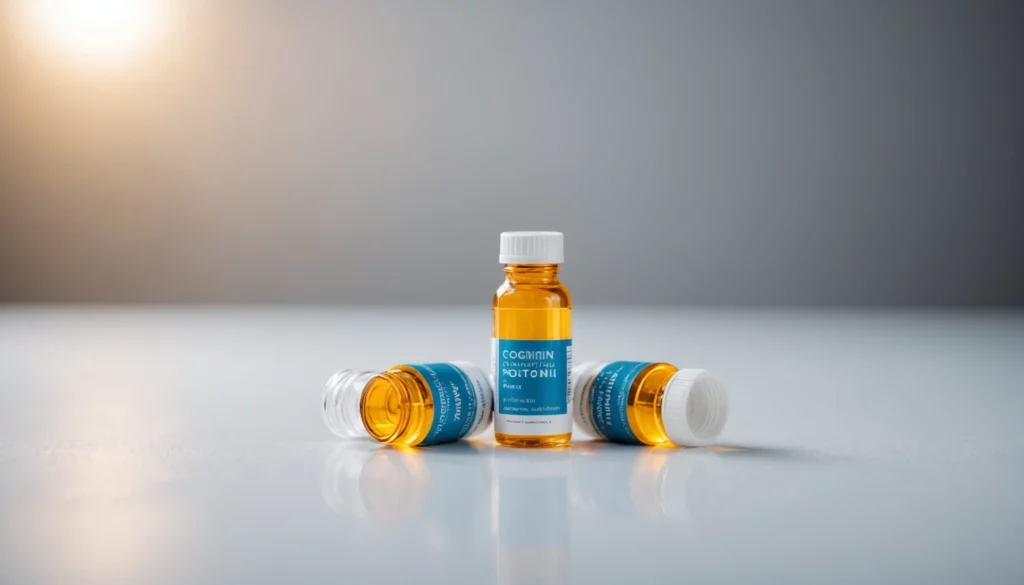 Modafinil vs University Study Cognitive Enhancers, bright studio lighting, minimalist, clean background, soft light, premium, macro detail, wellness and beauty concept