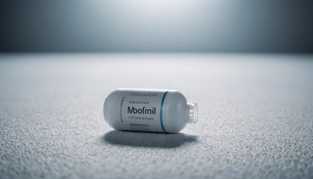 Modafinil Results: Best Field Tested Nootropic, bright studio lighting, minimalist, clean background, soft light, premium, macro detail, wellness and beauty concept