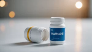 Modafinil vs Perfect Condition Study Results, bright studio lighting, minimalist, clean background, soft light, premium, macro detail, wellness and beauty concept