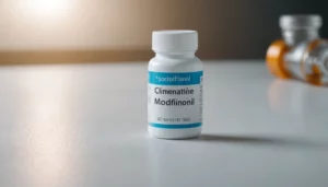 Modafinil vs Spotless Laboratory Cognitive Tests, bright studio lighting, minimalist, clean background, soft light, premium, macro detail, wellness and beauty concept
