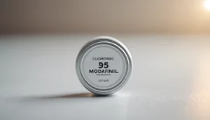 Modafinil: Best Genuine Cognitive Enhancer, bright studio lighting, minimalist, clean background, soft light, premium, macro detail, wellness and beauty concept