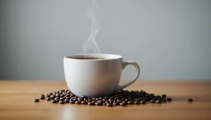 How to Replace Your Caffeine Habit with Modafinil, bright studio lighting, minimalist, clean background, soft light, premium, macro detail, wellness and beauty concept