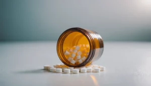Why Modafinil Provides Energy Without Side Effects, bright studio lighting, minimalist, clean background, soft light, premium, macro detail, wellness and beauty concept