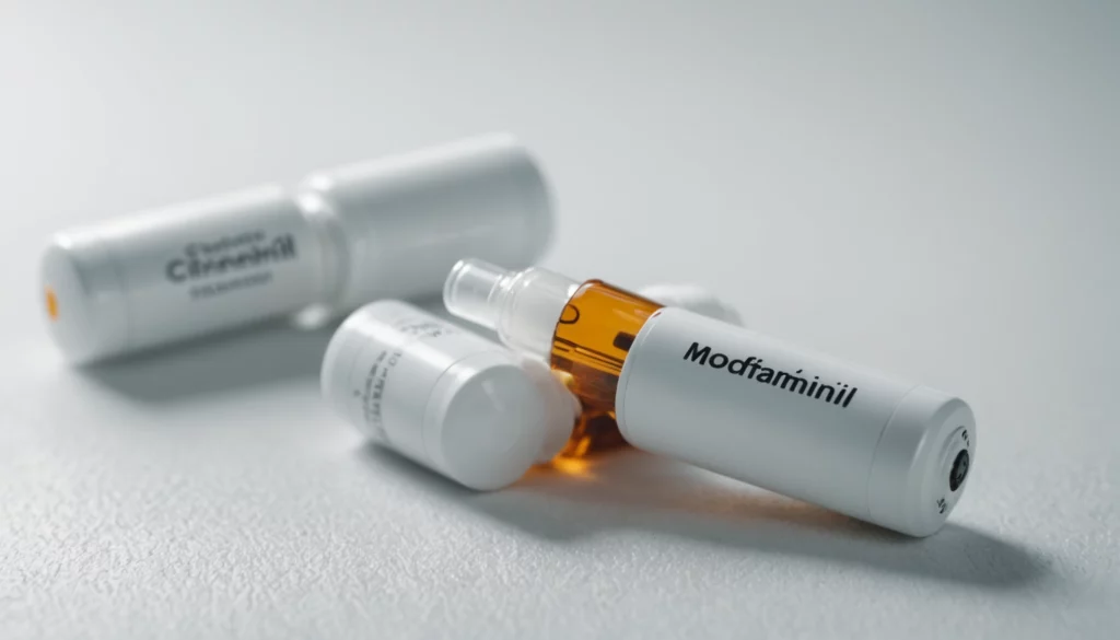 Modafinil vs Diminishing Returns: Smart Drug Consistency, bright studio lighting, minimalist, clean background, soft light, premium, macro detail, wellness and beauty concept
