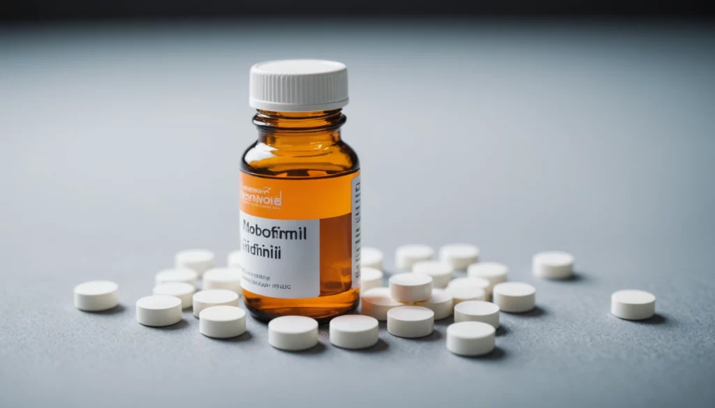 Modafinil Safety: Best Non Addictive Smart Drug, bright studio lighting, minimalist, clean background, soft light, premium, macro detail, wellness and beauty concept