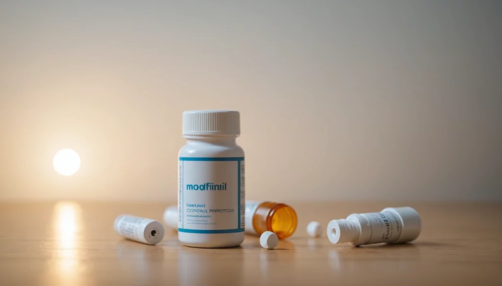 How Modafinil Compares to Rigid Energy Protocols, bright studio lighting, minimalist, clean background, soft light, premium, macro detail, wellness and beauty concept