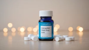 Modafinil: Best Mindful Smart Drug Use, bright studio lighting, minimalist, clean background, soft light, premium, macro detail, wellness and beauty concept