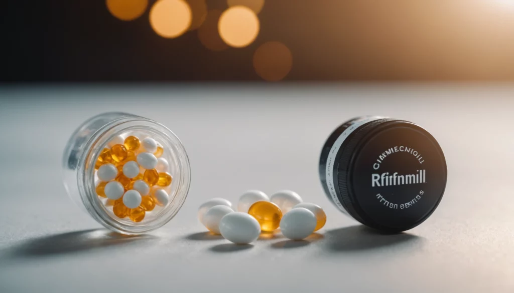 Modafinil vs Random Energy: Smart Drug Intentionality, bright studio lighting, minimalist, clean background, soft light, premium, macro detail, wellness and beauty concept