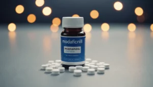 Why Modafinil Outperforms Accidental Stimulant Effects, bright studio lighting, minimalist, clean background, soft light, premium, macro detail, wellness and beauty concept