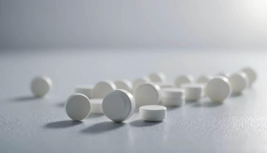 Modafinil: Best Calculated Smart Drug Strategy, bright studio lighting, minimalist, clean background, soft light, premium, macro detail, wellness and beauty concept