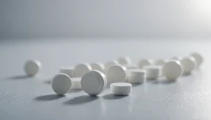 Modafinil: Best Calculated Smart Drug Strategy, bright studio lighting, minimalist, clean background, soft light, premium, macro detail, wellness and beauty concept