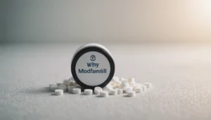 Why Modafinil is Better Than Scattered Energy Efforts, bright studio lighting, minimalist, clean background, soft light, premium, macro detail, wellness and beauty concept