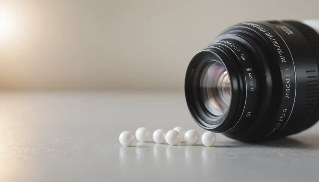 Why Modafinil Outperforms Capped Energy Benefits, bright studio lighting, minimalist, clean background, soft light, premium, macro detail, wellness and beauty concept