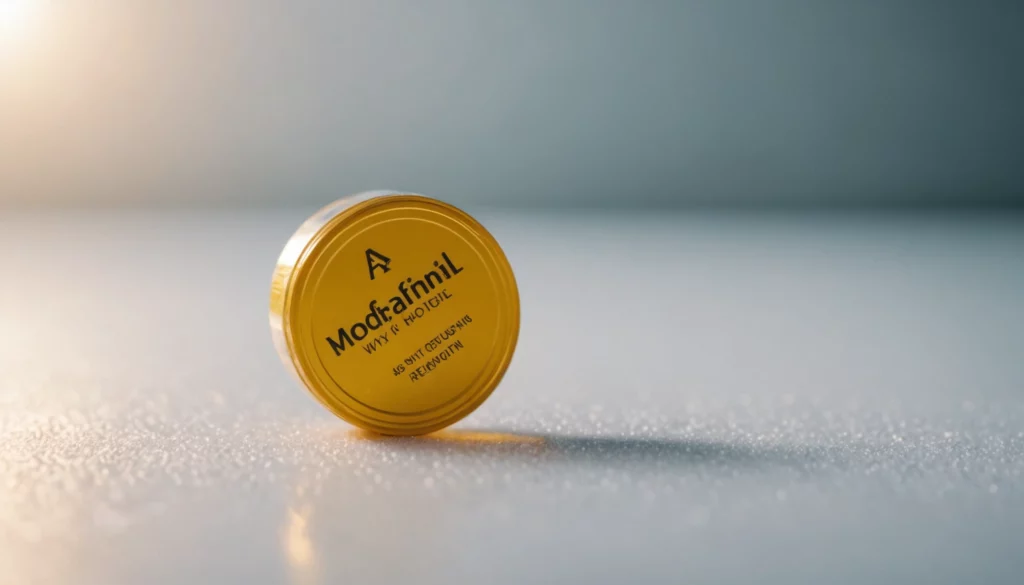 Why Modafinil Outperforms Shrinking Stimulant Returns, bright studio lighting, minimalist, clean background, soft light, premium, macro detail, wellness and beauty concept